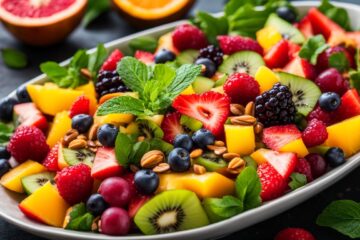 salad buah vegan